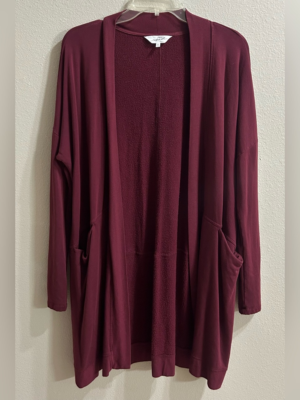 Soma Weekend Cardigan Size M Super Soft Stretch Cozy Loungwear Casual Fall Layer